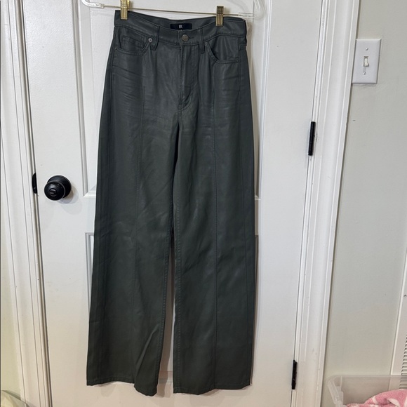 BANANA REPUBLIC COATED DENIM PINTUCK JEAN SIZE 24 - Picture 4 of 10